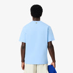 Men LACOSTE Print Cotton T-Shirt