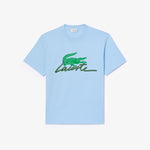 Men LACOSTE Print Cotton T-Shirt