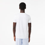 Men LACOSTE V-Neck Pima Cotton Jersey T-Shirt