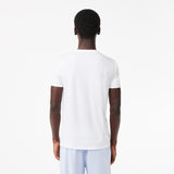 Men LACOSTE V-Neck Pima Cotton Jersey T-Shirt