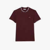 Men LACOSTE Lightweight Pique Neck T-Shirt