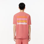 Men LACOSTE Washed Effect T-Shirt