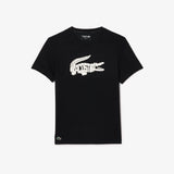 Men LACOSTE Sport Ultra-Dry Croc Print T-Shirt