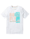 Big&Tall Men BORN FLY Sheen Break T-Shirt