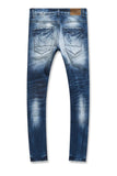 Men JORDAN CRAIG Gradient Color Ribbing Jean