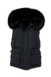 Men JORDAN CRAIG Yukon Fur Lined Puffer Vest