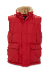 Men JORDAN CRAIG Yukon Fur Lined Puffer Vest