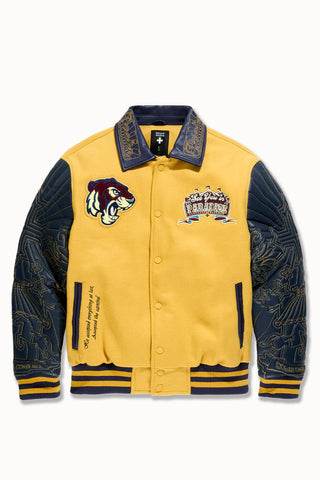 Men JORDAN CRAIG Smoke & Mirrors Varsity Jacket