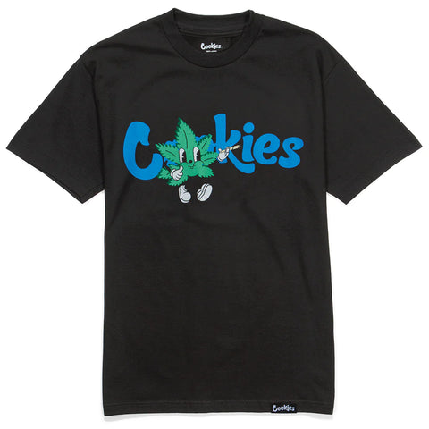 Men COOKIES Weed Cartoon SS T-Shirt