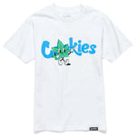 Men COOKIES Weed Cartoon SS T-Shirt