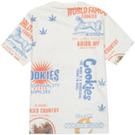 Men COOKIES Workwear All Over Printed SS T-Shirt