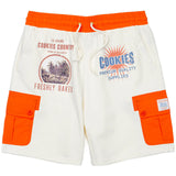 Men COOKIES Workwear French Terry Sweat Shorts