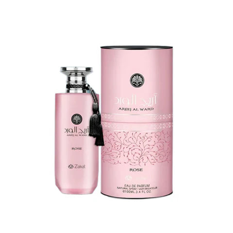 Areej Al Ward Rose By Zakat Eau De Parfum 3.4 FL OZ Women