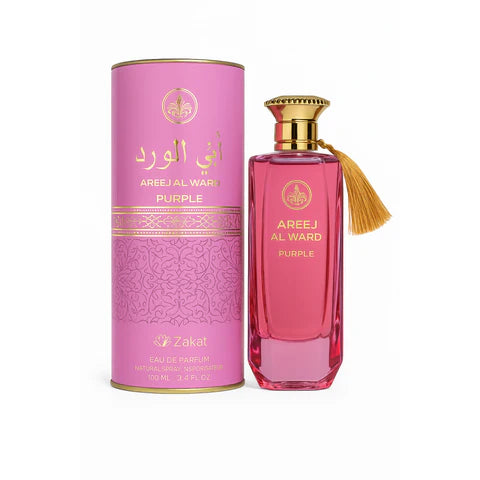 Areej Al Ward Purple By Zakat Eau De Parfum 3.4 FL OZ Women