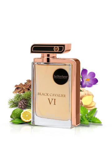 Black Cavalier VI By Le Bonheur Eau De Parfum 3.4 FL OZ Unisex