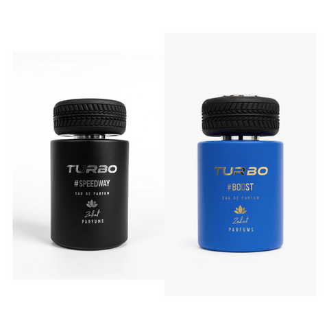 Turbo Bundle | Turbo #Speedway By Zakat Eau De Parfum 100ML (3.4 FL OZ) Men | Turbo #Boost By Zakat Eau De Parfum 100ML (3.4 FL OZ) Men