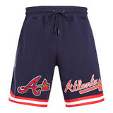 Men PRO STANDARD Atlanta Braves Chenille Shorts