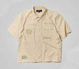 Men REASON Bridges Cargo Utility Button up Shirt