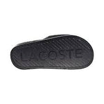 Men LACOSTE Croco Dualiste Synthetic Logo Strap Slide