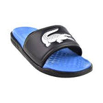 Men LACOSTE Croco Dualiste Synthetic Logo Strap Slide