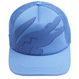 Men LACOSTE Unisex Crocodile Print Neoprene And Mesh Cap