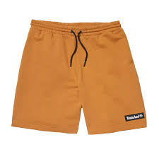 Men TIMBERLAND Woven Badge Fleece Short