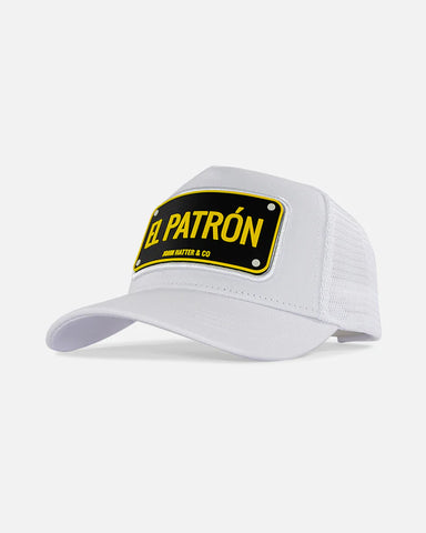 Men JOHN HATTER & CO Rubber El Patron Trucker Hat