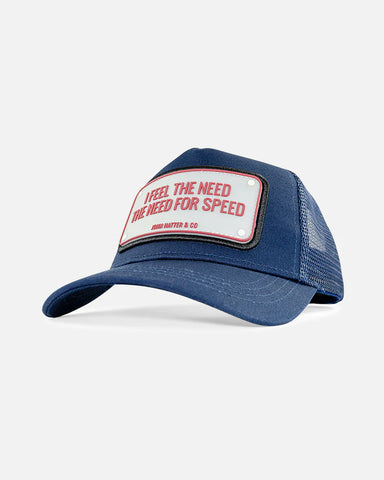 Men JOHN HATTER & CO Rubber Need For Speed Trucker Hat