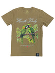 Men HASTA MUERTE Tropical Birds T-Shirt