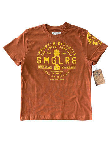 Men SMUGGLERS MOON Cash On Delivery Emblem T-Shirt