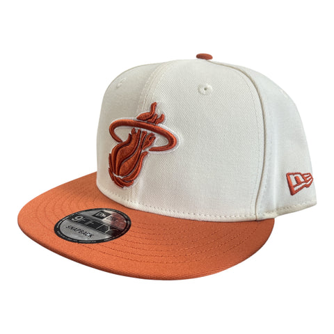 NEW ERA NBA 9Fifty Miami Heat Custom 2Tone Snapback