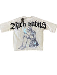 Men ROKU STUDIO Rich Habits Cropped Drop Shirt