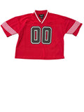 Men KINDRED Drop-Shoulder Cropped Mesh Jersey