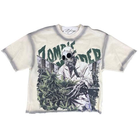Men BKYS Zombie Cropped T-Shirt