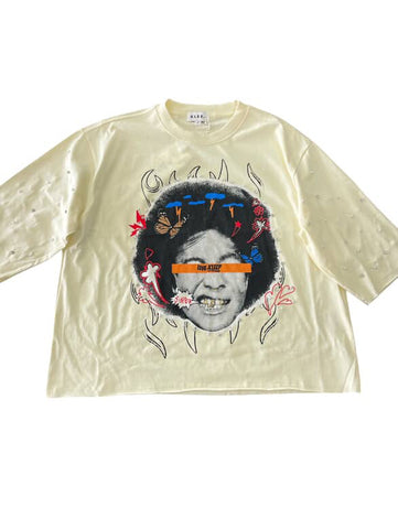 Men KLEEP Simon Jersey 3/4 Sleeve Crop Top Shirt
