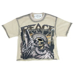 Men BKYS Peace Cropped T-Shirt