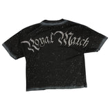 Men BKYS Royal Match Cropped T-Shirt