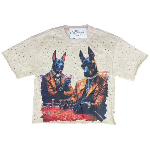 Men BKYS Good Game Cropped T-Shirt