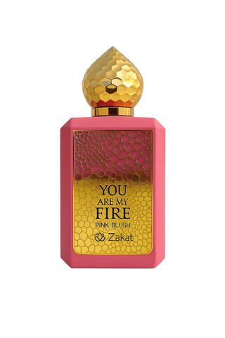You Are My Fire Pink Blush By Zakat Eau De Parfum 100 ML (3.4 FL OZ) Women