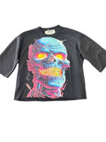 Men BKYS Hustle Club Cropped Top Shirt