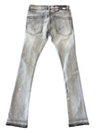 Men DENIMICITY Rip N Repair Stacked Flare Jeans