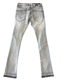 Men DENIMICITY Rip N Repair Stacked Flare Jeans