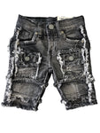 Little Kids FWRD Patchwork Denim Shorts