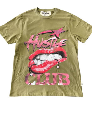 Men BKYS Hustle Club Shirt