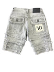 Men FWRD Patchwork Denim Shorts