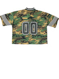 Men KINDRED Drop-Shoulder Cropped Mesh Jersey