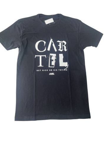 Men CARTEL Get Rich Or Die Trying T-shirt