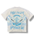 Men DENIMICITY Live Another Day Oversized T-Shirt