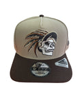 NEW ERA 9Fifty A-Frame Mexico Aztec Skull Warrior 2tone Snapback