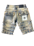 Kids FWRD Patchwork Denim Shorts